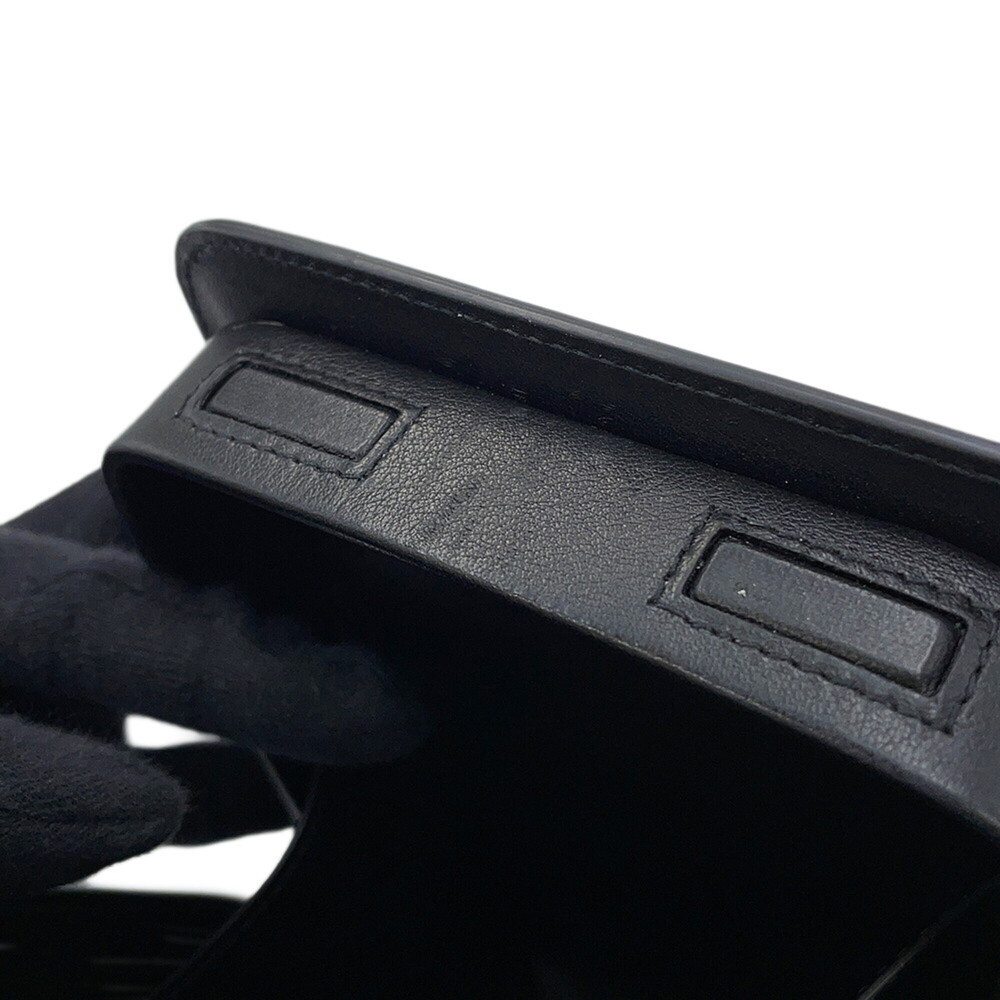 CHRISTIAN DIOR Black Leather Shoulder Bag - Picture 9 of 16